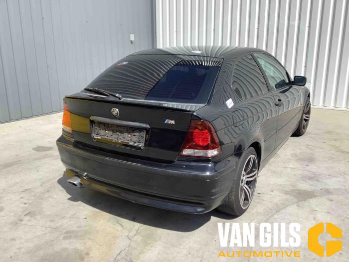 BMW 3 serie Compact 316ti 16V Sloopvoertuig (2003, Zwart)