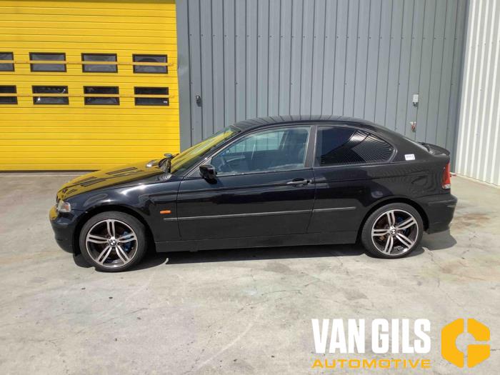 BMW 3 serie Compact 316ti 16V Sloopvoertuig (2003, Zwart)