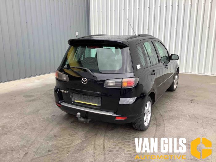 Mazda 2 1.4 16V Sloopvoertuig (2005, Zwart)