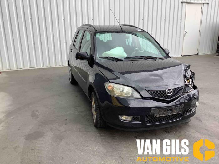 Mazda 2 1.4 16V Sloopvoertuig (2005, Zwart)