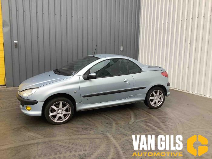 Peugeot 206 CC 2.0 16V Sloopvoertuig (2002, Grijs)