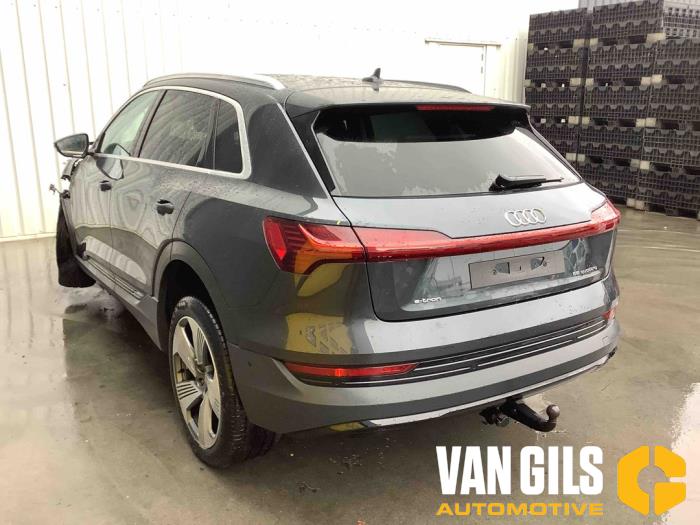 Audi e-tron 55 quattro Sloopvoertuig (2019, Grijs)