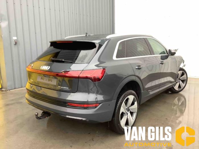 Audi e-tron 55 quattro Sloopvoertuig (2019, Grijs)