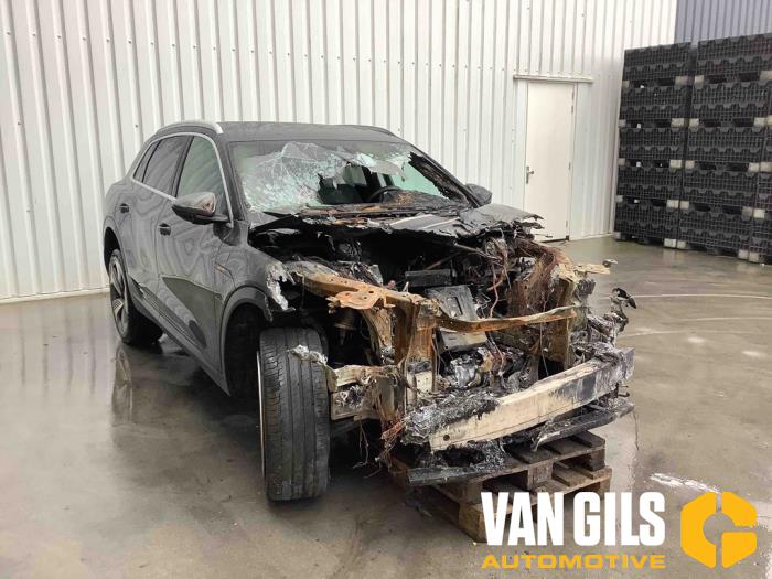 Audi e-tron 55 quattro Sloopvoertuig (2019, Grijs)