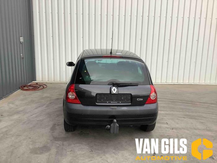Renault Clio II 1.2 16V Sloopvoertuig (2004, Zwart)
