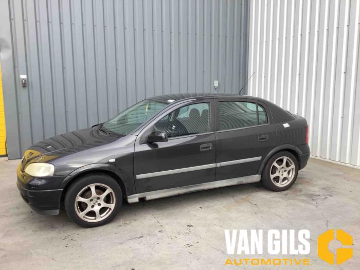 Opel Astra G 1.6 Sloopvoertuig (2000, Zwart)