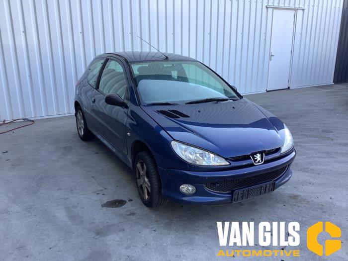 Peugeot 206 1.4 XR,XS,XT,Gentry Sloopvoertuig (2007, Blauw)