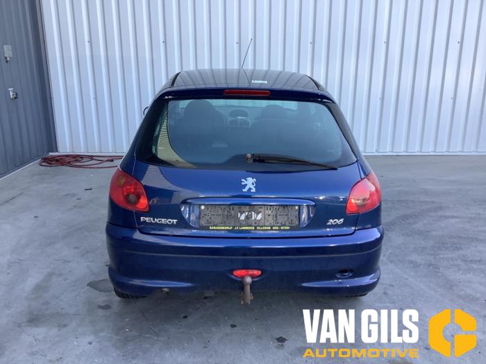 Peugeot 206 1.4 XR,XS,XT,Gentry Sloopvoertuig (2007, Blauw)