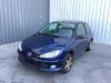 Peugeot 206 1.4 XR,XS,XT,Gentry Sloopvoertuig (2007, Blauw)
