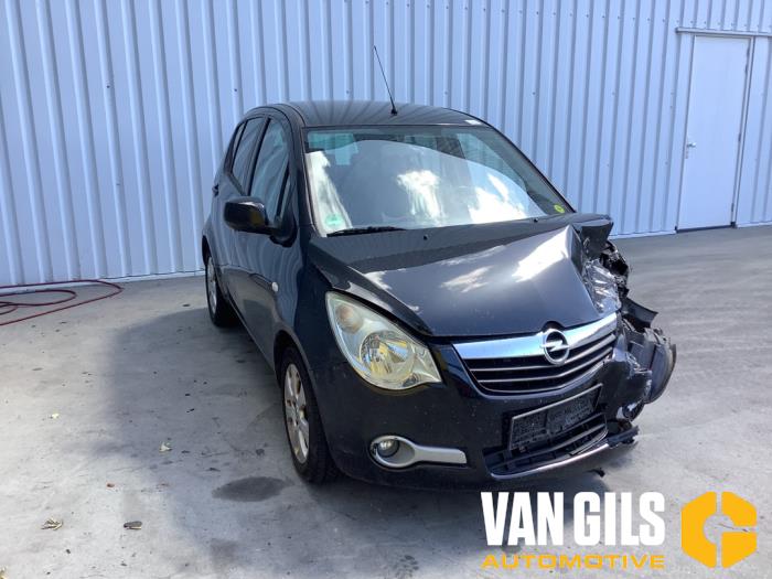 Opel Agila 1.2 16V Sloopvoertuig (2008, Metallic, Zwart)