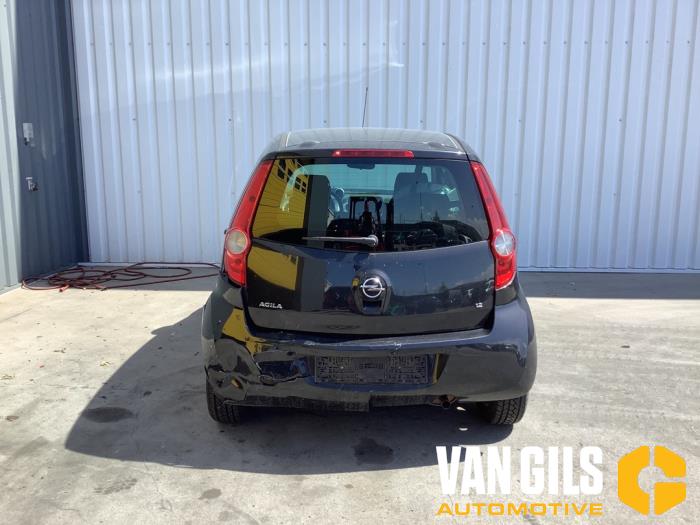 Opel Agila 1.2 16V Sloopvoertuig (2008, Metallic, Zwart)
