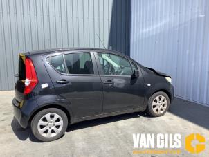 Opel Agila 1.2 16V Sloopvoertuig (2008, Metallic, Zwart)