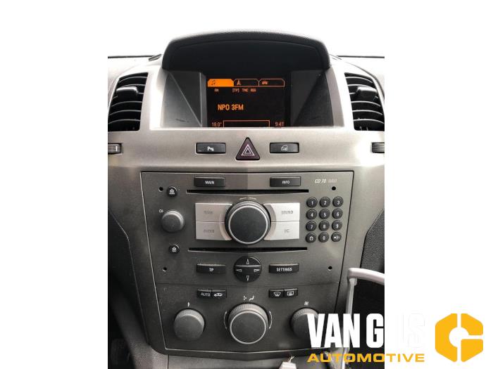 Opel Zafira 1.6 16V Sloopvoertuig (2006, Grijs)