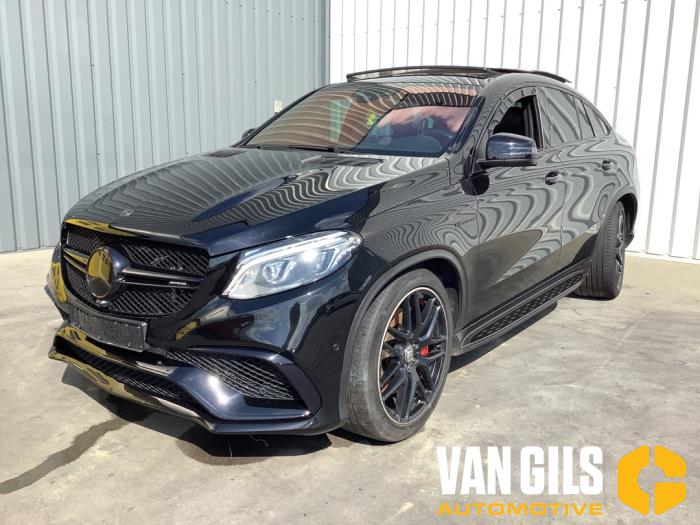 Mercedes GLE AMG Coupe 5.5 63 S AMG V8 biturbo 32V 4-Matic Sloopvoertuig (2017, Metallic, Zwart)