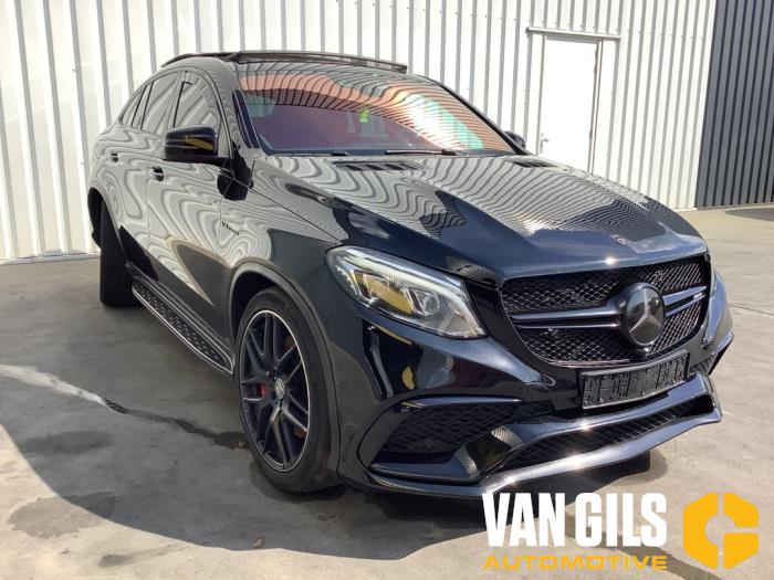 Mercedes GLE AMG Coupe 5.5 63 S AMG V8 biturbo 32V 4-Matic Sloopvoertuig (2017, Metallic, Zwart)