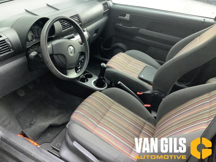 Volkswagen Fox 1.2 Sloopvoertuig (2007, Zwart)