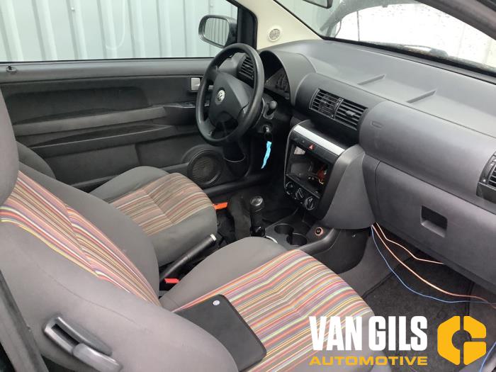 Volkswagen Fox 1.2 Sloopvoertuig (2007, Zwart)