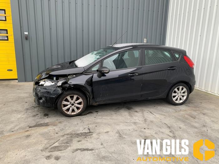 Ford Fiesta 6 1.6 TDCi 16V Sloopvoertuig (2010, Zwart)