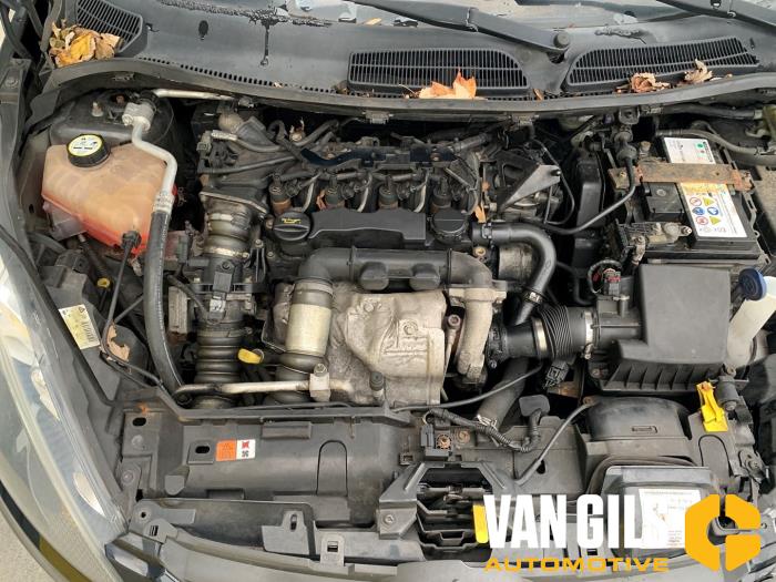 Ford Fiesta 6 1.6 TDCi 16V Sloopvoertuig (2010, Zwart)