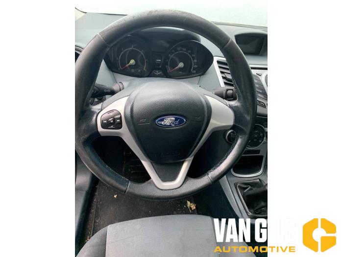 Ford Fiesta 6 1.6 TDCi 16V Sloopvoertuig (2010, Zwart)