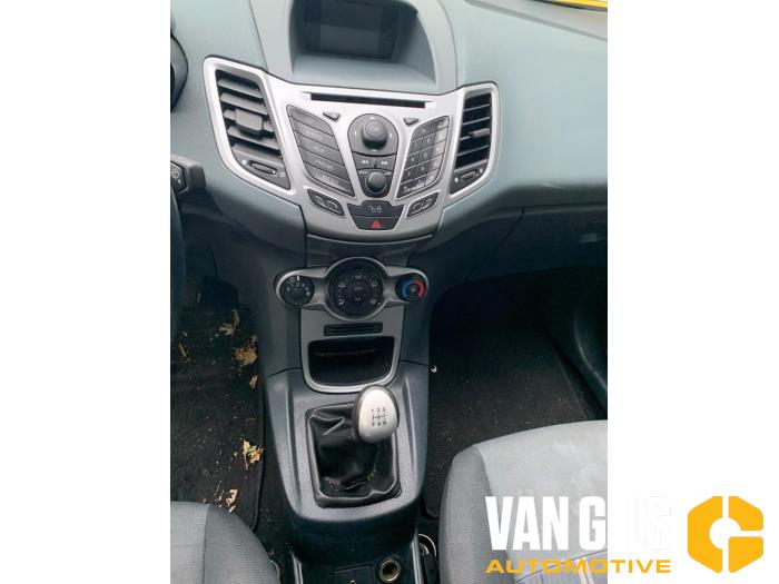 Ford Fiesta 6 1.6 TDCi 16V Sloopvoertuig (2010, Zwart)