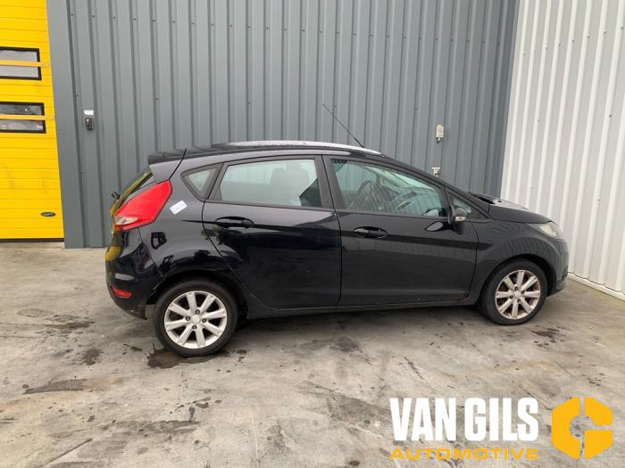 Ford Fiesta 6 1.6 TDCi 16V Sloopvoertuig (2010, Zwart)