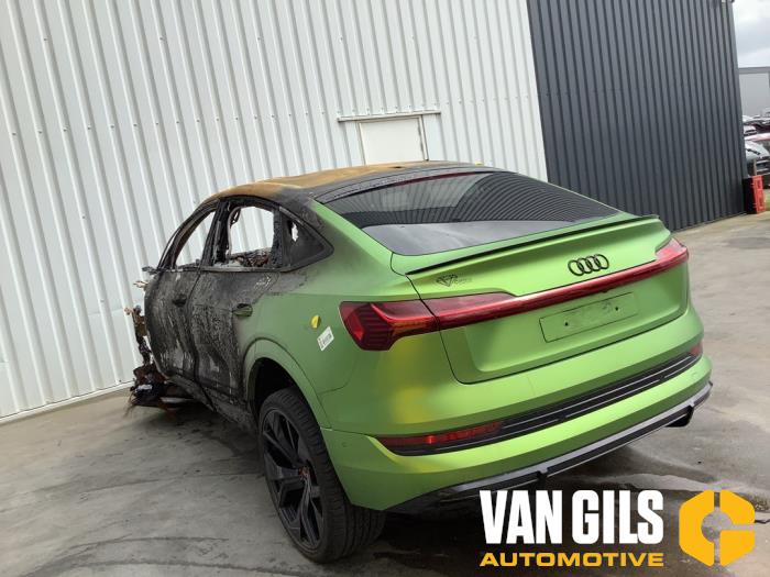 Audi e-tron Sportback 55 Sloopvoertuig (2020, Zwart)