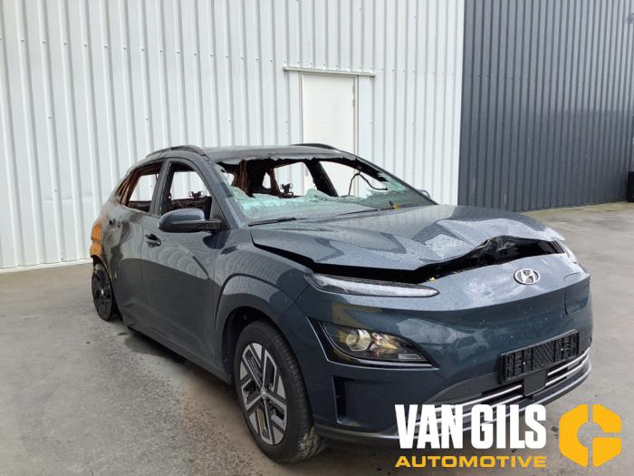 Hyundai Kona 39 kWh Sloopvoertuig (2021, Blauw)