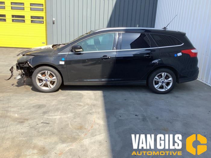 Ford Focus 3 Wagon 1.6 SCTi 16V Sloopvoertuig (2012, Zwart)