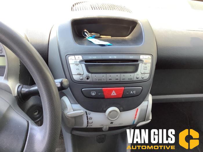 Toyota Aygo 1.0 12V VVT-i Sloopvoertuig (2007, Grijs)