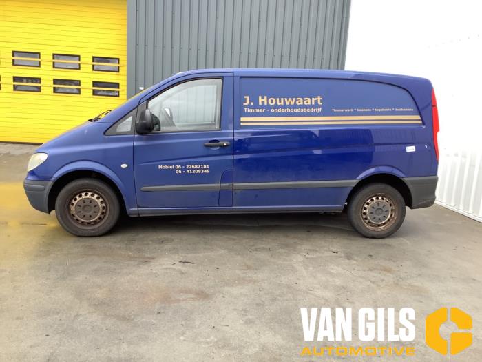 Mercedes Vito 2.2 109 CDI 16V Sloopvoertuig (2008, Blauw)