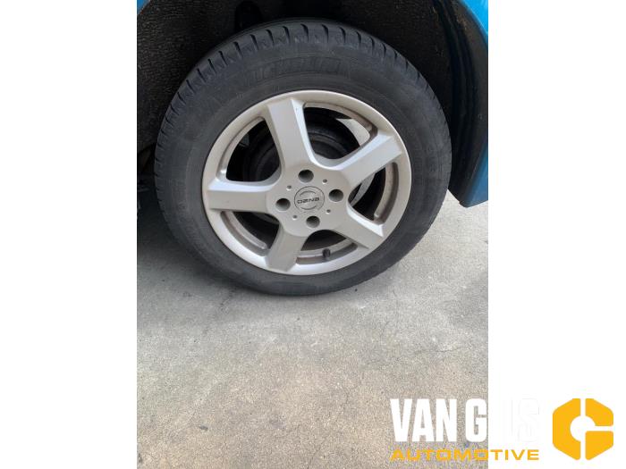 Peugeot 207/207+ 1.4 16V Sloopvoertuig (2006, Blauw)