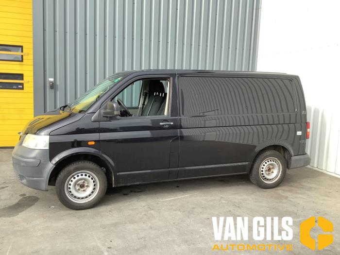 Volkswagen Transporter T5 1.9 TDi Sloopvoertuig (2006, Graniet, Zwart)