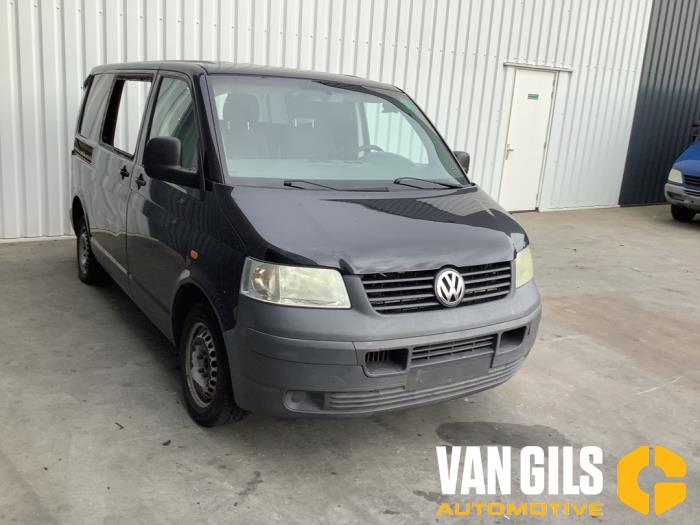 Volkswagen Transporter T5 1.9 TDi Sloopvoertuig (2006, Graniet, Zwart)
