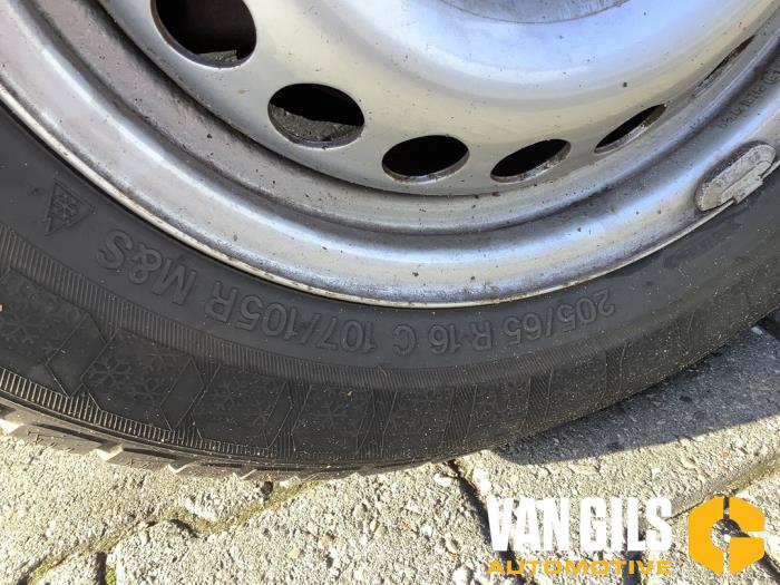 Volkswagen Transporter T5 1.9 TDi Sloopvoertuig (2006, Graniet, Zwart)