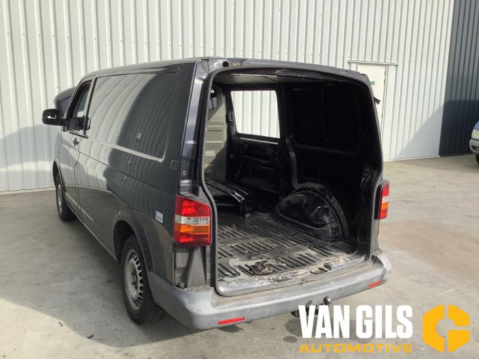 Volkswagen Transporter T5 1.9 TDi Sloopvoertuig (2006, Graniet, Zwart)