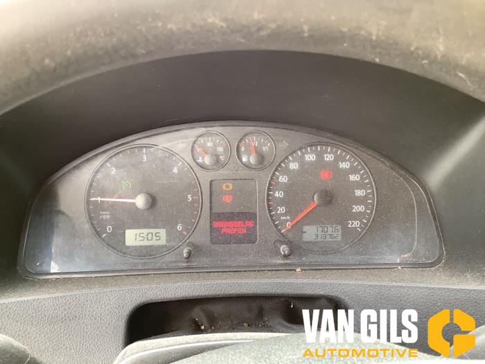 Volkswagen Transporter T5 1.9 TDi Sloopvoertuig (2006, Graniet, Zwart)