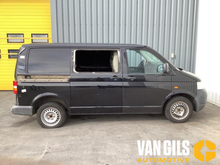 Volkswagen Transporter T5 1.9 TDi Sloopvoertuig (2006, Graniet, Zwart)