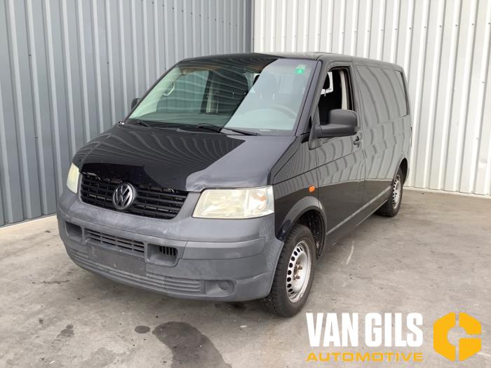 Volkswagen Transporter T5 1.9 TDi Sloopvoertuig (2006, Graniet, Zwart)