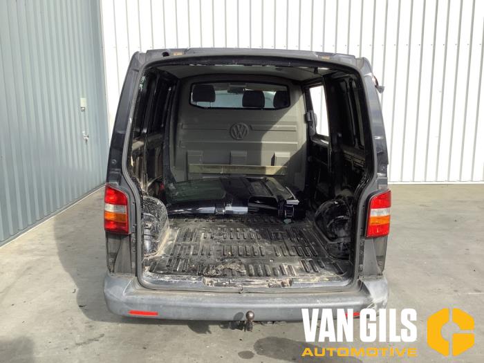 Volkswagen Transporter T5 1.9 TDi Sloopvoertuig (2006, Graniet, Zwart)