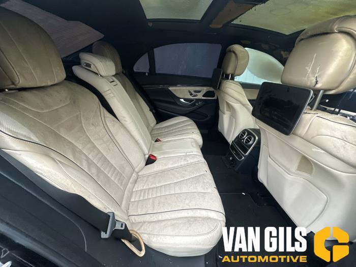 Mercedes S 3.0 S-400d 4-Matic Sloopvoertuig (2018, Zwart)