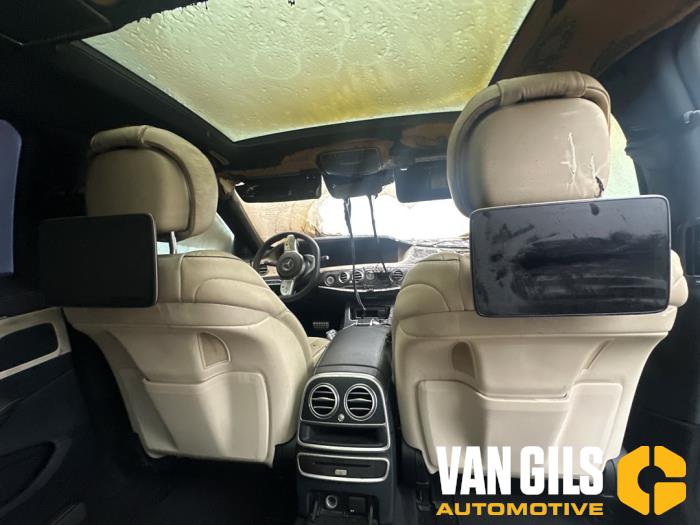 Mercedes S 3.0 S-400d 4-Matic Sloopvoertuig (2018, Zwart)