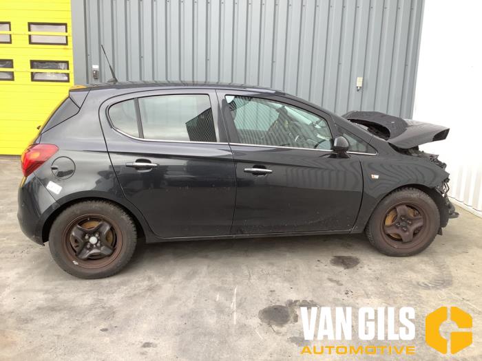 Opel Corsa E 1.0 SIDI Turbo 12V Sloopvoertuig (2015, Zwart)