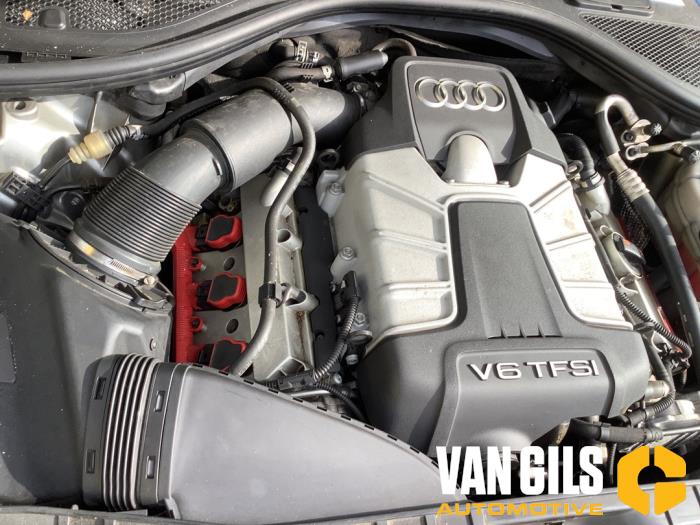 Audi A6 3.0 V6 24V TFSI Quattro Sloopvoertuig (2012, Metallic, Grijs, Zilvergrijs)