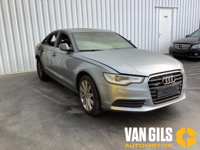 Audi A6 3.0 V6 24V TFSI Quattro Sloopvoertuig (2012, Metallic, Grijs, Zilvergrijs)