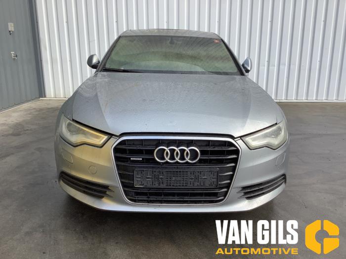 Audi A6 3.0 V6 24V TFSI Quattro Sloopvoertuig (2012, Metallic, Grijs, Zilvergrijs)