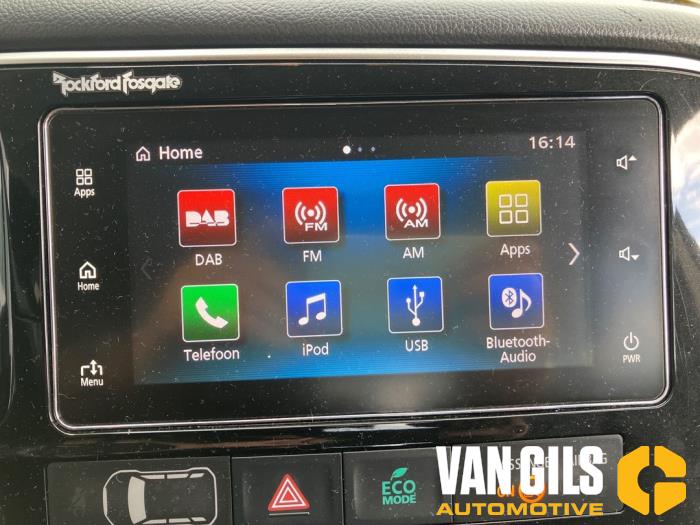 Mitsubishi Outlander 2.0 16V PHEV 4x4 Sloopvoertuig (2016, Grijs)