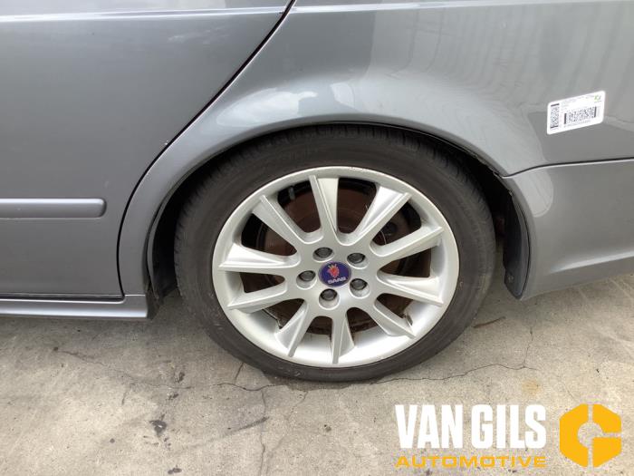 Saab 9-5 2.0t 16V Sloopvoertuig (2008, Grijs)