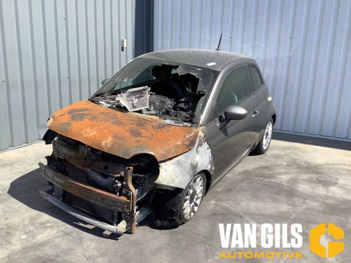 Fiat 500 0.9 TwinAir 80 Sloopvoertuig (2017, Grijs)