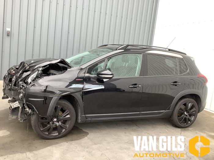 Peugeot 2008 1.2 12V e-THP PureTech 110 Sloopvoertuig (2018, Zwart)